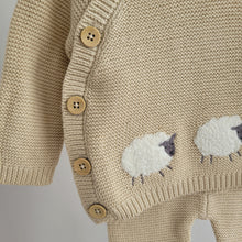 Load image into Gallery viewer, Baby Unisex Sheep Knitted 2 Piece Outfit