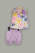 Load image into Gallery viewer, Baby Girls Colourful Summer Shorts Set