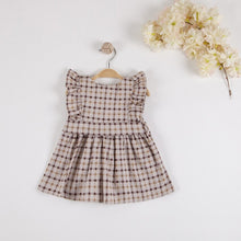 Load image into Gallery viewer, Baby Girls Plaid Ruffled Dress