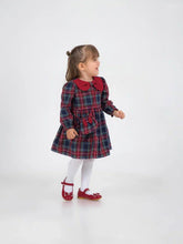 Load image into Gallery viewer, Girls Tartan Dress with Bag