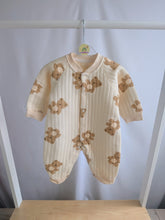 Load image into Gallery viewer, Quilted Bear Print Onesie