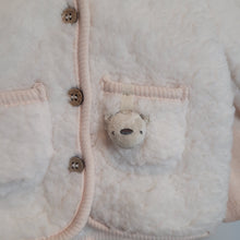 Load image into Gallery viewer, Baby Unisex Borg Jacket, Trouser & Ribbed Bodysuit Outfit