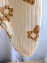 Load image into Gallery viewer, Quilted Bear Print Onesie