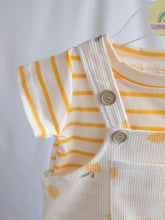 Load image into Gallery viewer, Lemon Print Dungaree Set