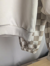 Load image into Gallery viewer, Neutral Checkerboard Jogger Set