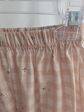 Load image into Gallery viewer, Beige and Cream Plaid Teddy Bottoms