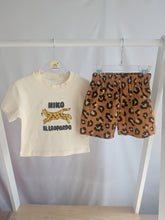 Load image into Gallery viewer, Leopard Print Shorts Set