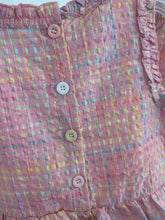Load image into Gallery viewer, Girls Pastel Plaid Shorts Set