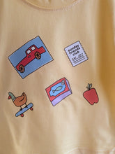 Load image into Gallery viewer, Yellow Car Print T-shirt