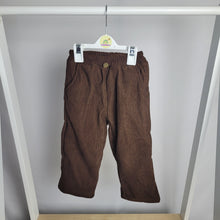 Load image into Gallery viewer, Brown Soft Cord Trousers