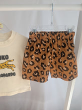 Load image into Gallery viewer, Leopard Print Shorts Set