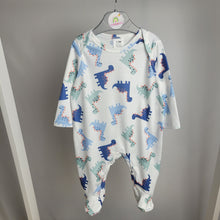 Load image into Gallery viewer, All Over Dino Print Babygrow