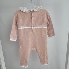 Load image into Gallery viewer, Baby Girls Knitted/ Woven Mix All in One