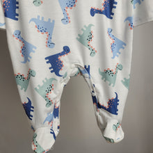 Load image into Gallery viewer, All Over Dino Print Babygrow