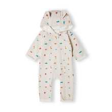 Load image into Gallery viewer, Minoti|Neutral Hooded Pramsuit