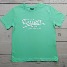 Load image into Gallery viewer, Boys Green Slogan T-shirt