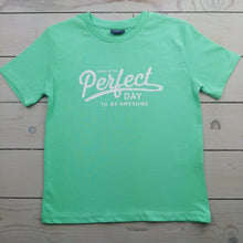 Load image into Gallery viewer, Boys Green Slogan T-shirt