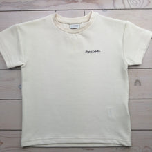 Load image into Gallery viewer, Boys Biege Waffle Style T-shirt