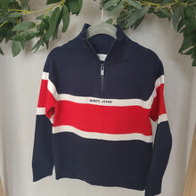 Load image into Gallery viewer, Knitted Half Zip Sweater