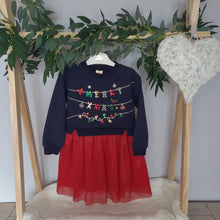 Load image into Gallery viewer, Girls Christmas dress