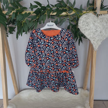 Load image into Gallery viewer, Girls Flower patterned dress