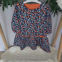 Load image into Gallery viewer, Girls Flower patterned dress