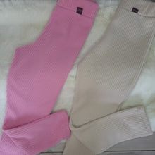 Load image into Gallery viewer, Girls Ribbed Leggings