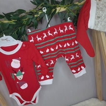 Load image into Gallery viewer, Red Christmas 3 Piece Set