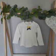 Load image into Gallery viewer, Girls Organic Cotton Bow Top