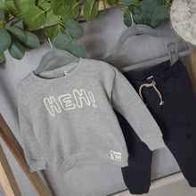 Load image into Gallery viewer, Minoti 2 Piece Grey & Navy Jogger Set