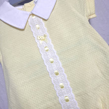 Load image into Gallery viewer, Baby Girls Romper with Lace and Bow