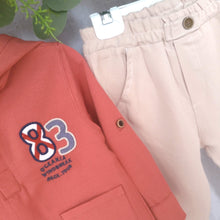 Load image into Gallery viewer, Boys Lightweight Cream and Rust Set