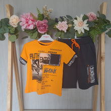 Load image into Gallery viewer, Boys T-Shirt & Shorts Set