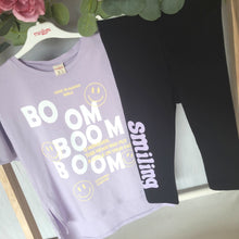 Load image into Gallery viewer, Girls Oversized T-Shirt and Leggings Set