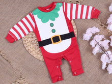 Load image into Gallery viewer, Santa Elf Suit Romper
