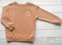 Load image into Gallery viewer, Light Brown/Tan Ribbed Sweatshirt