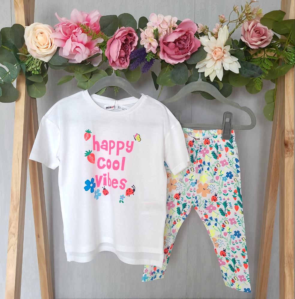 Minoti Oversized T-Shirt And Summer Legging Set