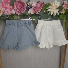 Load image into Gallery viewer, Girls Frill Hem Shorts
