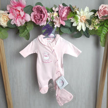 Load image into Gallery viewer, Premature Girls Romper with Hat
