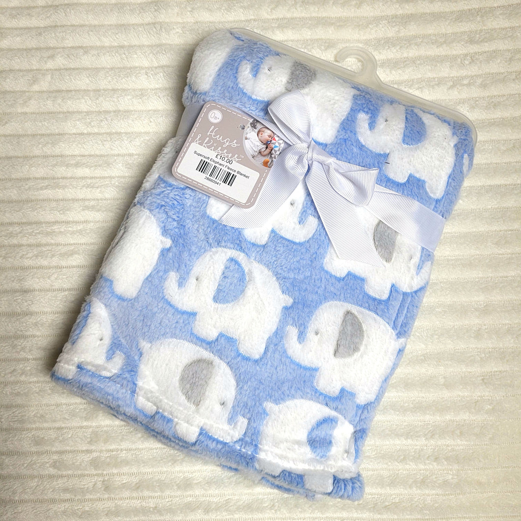 Supersoft Elephant Fleece Blanket
