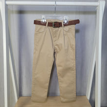 Load image into Gallery viewer, Boys Beige Chinos with Brown Belt
