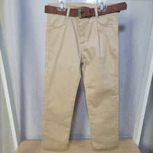Load image into Gallery viewer, Boys Beige Chinos with Brown Belt
