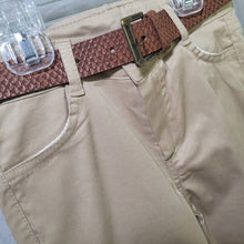 Load image into Gallery viewer, Boys Beige Chinos with Brown Belt
