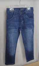 Load image into Gallery viewer, Boys Dark Denim Skinny Jeans
