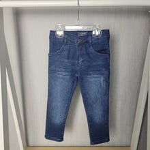 Load image into Gallery viewer, Boys Dark Denim Skinny Jeans
