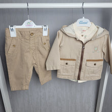 Load image into Gallery viewer, Baby Boys Jacket, Shirt and Trousers
