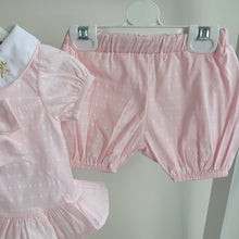 Load image into Gallery viewer, Baby Girls Traditional Pink Shorts Set
