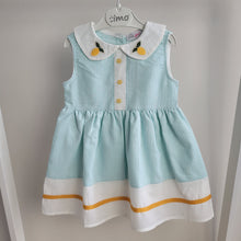 Load image into Gallery viewer, Girls Lemon Themed Dress

