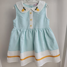 Load image into Gallery viewer, Girls Lemon Themed Dress
