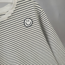 Load image into Gallery viewer, Black and White Stripe Top
